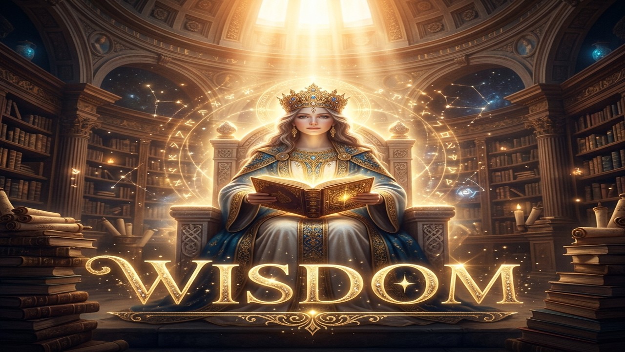 Wisdom title card